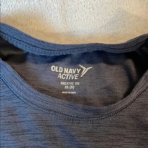 Old Navy Active Blue Tank Top - Picture 2 of 5